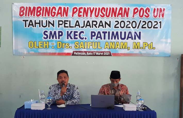 Bimbingan Penyusuan POS UN 2020-2021